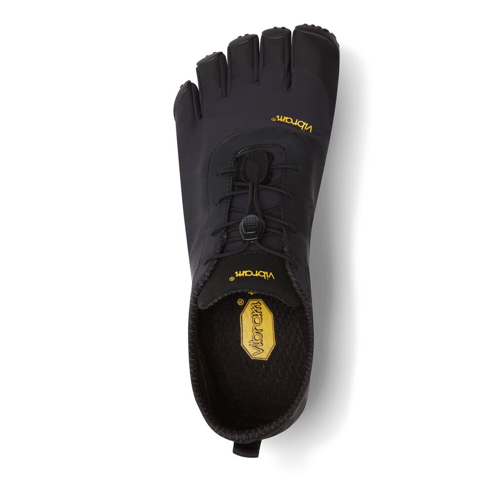 Vibram Five Fingers Mens V-Alpha - Hiking Shoes Black - YPN912750